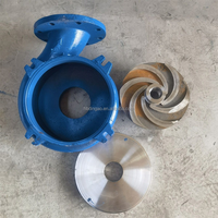 Mini pompe rotative à jet fermé flexible 300 M3 turbine de pompe refroidissement centrifuge pompe à eau turbine en caoutchouc 95x63