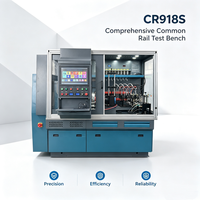 Banco de Pruebas Common Rail CR918S Completo para Inyectores y Bombas Diésel con Funciones de Prueba Completas