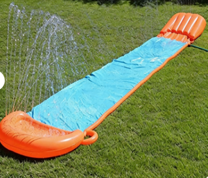 <span class=keywords><strong>Tapis</strong></span> <span class=keywords><strong>de</strong></span> <span class=keywords><strong>glisse</strong></span> aquatique gonflable OEM pour l'été, toboggan aquatique extérieur en plastique avec arroseur, jouets aquatiques pour enfants - Product Image 4