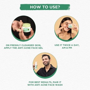 Label privé Gel anti-acné 50g Gel anti-acné pour hommes et femmes - Product Image 5