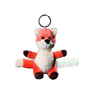 Porte-clés en peluche renard personnalisé gadgets - Product Image 1