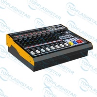 Console de mixage audio professionnelle avec système de sonorisation alimenté par Bluetooth pour scène, mariage, karaoké, bar