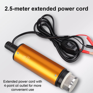 <span class=keywords><strong>Pompe</strong></span> Diesel Portable 30L/Min 12V 24V <span class=keywords><strong>Pompe</strong></span> Électrique Submersible avec Câble 2.5m pour Machine <span class=keywords><strong>pompe</strong></span> diesel - Product Image 4