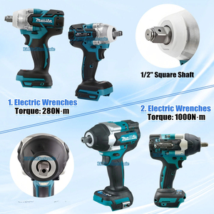 5-in-1 Rechargeable Tool Set Brushless Electric Drill Angle Grinder Impact Wrench Screwdriver Combo 18V Tool Set - Product Image 2