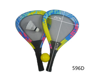 Venta al por Mayor de Raqueta de Tenis Colorida de 20*44CM / Set de Tenis con Bádminton y Pelota de PU, Set de Raquetas Dinámicas 2 en 1 para Jugar al Aire Libre - Product Image 5