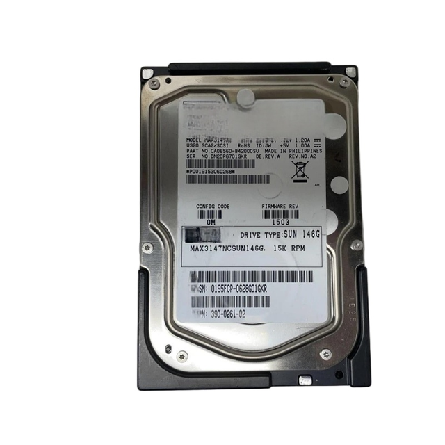 390-0261 146GB 3.5" 15k 320MBs Hard Drive 390-0261