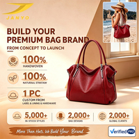 Sac à main en cuir véritable grainé souple pour femme, grande capacité, avec poignée supérieure et bandoulière amovible, personnalisable OEM/ODM