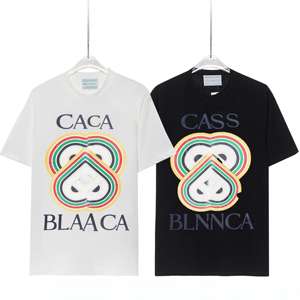 Famosa T-Shirt di Marca di Lusso <span class=keywords><strong>Casablanca</strong></span>, Trendy e Chic, Manica Corta Casual di Alta Qualità, Nuovo Design con Tessuto Pesante - Product Image 4