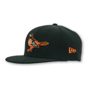 Alta calidad sombrero de béisbol bordado 6 Panel Snapback Cap