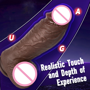 Masturbador de Silicona Líquida Suave de 4 Tamaños, Pene Realista Enorme, Estimulación del Punto G, Juguete Sexual para Mujeres - Product Image 3