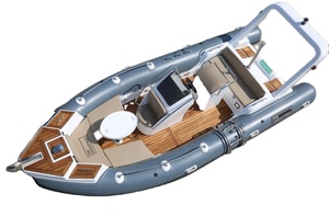 Gommone a Chiglia Rigida in PVC Orca Qingdao Haohai con Pontone, Console Centrale e Motore Jet per il Divertimento - Product Image 3