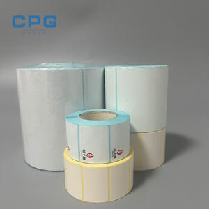 Etiquetas Térmicas Impermeables al por Mayor del Fabricante, Rollo de Papel para Etiquetas Térmicas Ecológico, Libre de BPA, para Uso en Envíos - Product Image 1