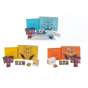 Y Y Korttipeli chinois authentique Eau Feu Tonnerre Evoli coffret premium jeu cartes Pokemoned booster scellé - Product Image 3