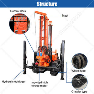 เครื่องเจาะหินแบบลมขนาดเล็ก ORME Mobile Mining Rock Hammer สำหรับเจาะหลุมแบบ DTH ความลึก 100 เมตร - Product Image 2