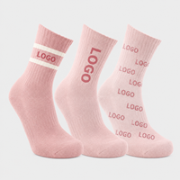 Chaussettes personnalisées en coton peigné respirant et doux, vente en gros pour les acheteurs B2B mondiaux