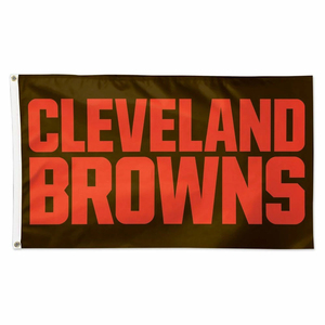 Bandera de los Cleveland Browns 3x5 pies (90x150 cm) de una sola cara para aficionados, Dawg Pound Brownies - Product Image 5