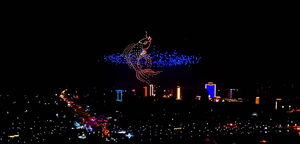 Professional Commercial <b>Drone</b> Light Show System Kit 100 LED <b>Drones</b> Camera App Remote Control Customizable for - Product Image 5