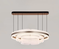 Lampe de plafond moderne simple personnalisée, lustre LED de luxe, salon, salle à manger, bureau, luminaire suspendu haut de gamme
