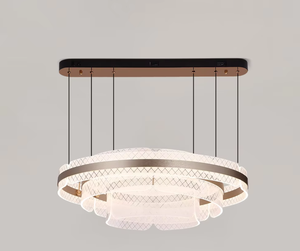 Lampe <span class=keywords><strong>de</strong></span> plafond moderne simple personnalisée, lustre LED <span class=keywords><strong>de</strong></span> luxe, salon, salle à manger, bureau, luminaire suspendu haut <span class=keywords><strong>de</strong></span> gamme - Product Image 1