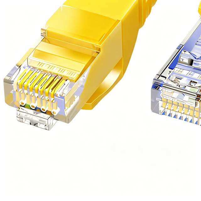 Enhanced Signal Stability Cat6 Cat6A 4Pair RJ45 Patch Cord High Speed Data Communication Cable