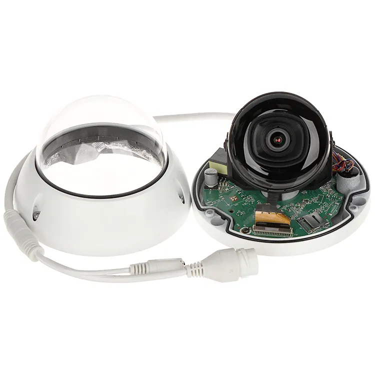 Câmera de segurança Dome 30M IR 4MP Câmera Starlight POE IP com cartão SD