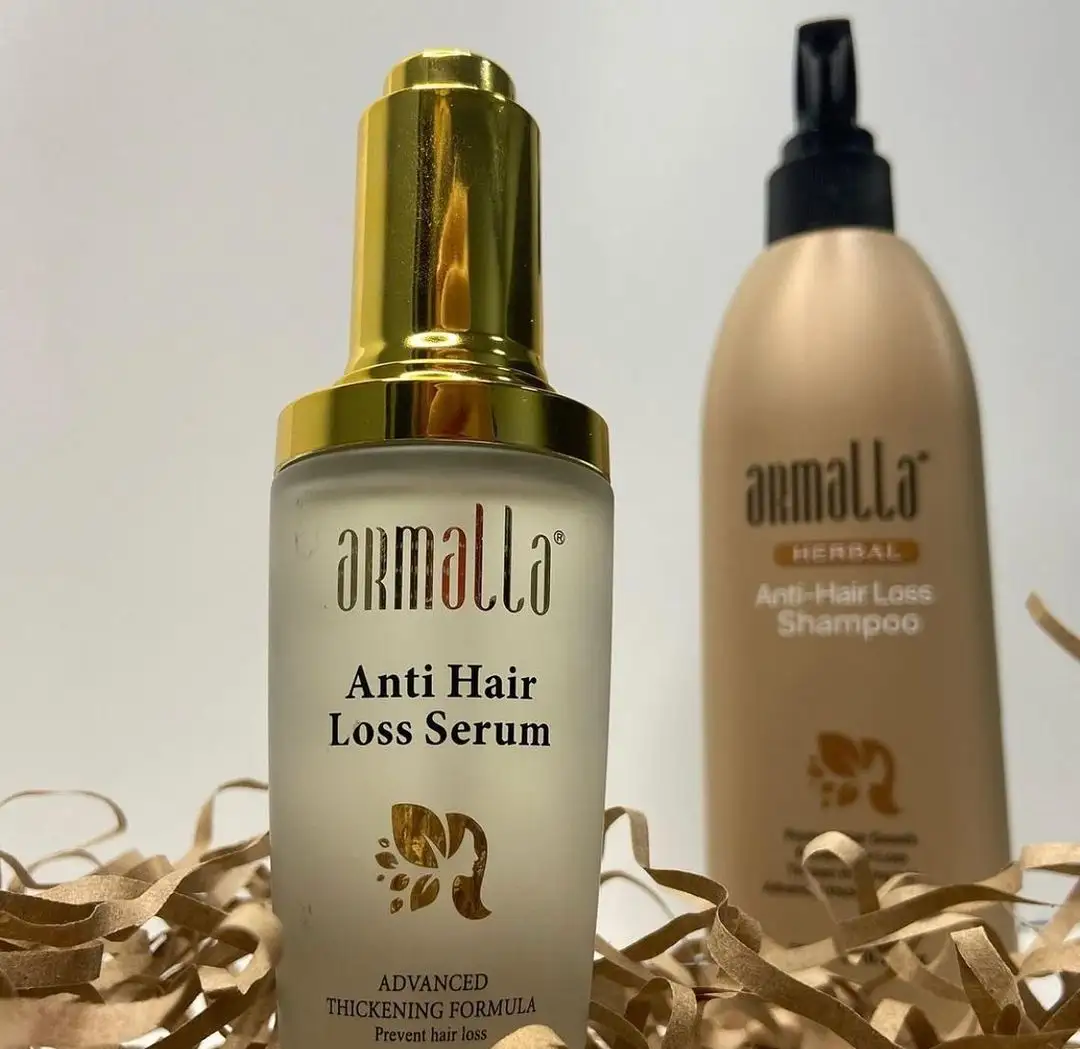 ArmallaOEMプライベートラベルスカルプ再生アンチ脱毛セラム製品オーガニックジンジャーは発毛オイルを促進します