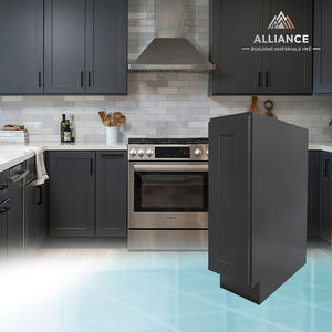 Porte-épices style shaker en graphite B09POUT&B12POUT pour armoire |   Prêt à assembler |   Meuble bas de cuisine avec tiroir à fermeture amortie - Product Image 1