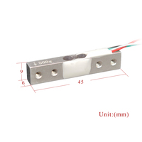 Celda de Carga de Alta Precisión HY-191 de 300/500/2000g para Básculas de Gramo y Equipos de Pesaje Electrónico