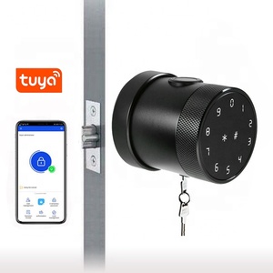 Chiusura singola facile da sostituire serratura a sfera Keyless TUYA app <span class=keywords><strong>smartphone</strong></span> smart Fingerprint locks per la stanza interna della casa - Product Image 1
