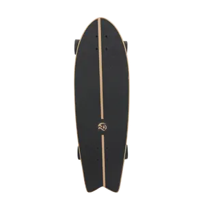 YAFENG paten kurulu üreticisi High-end 100% akçaağaç 7 katmanlar Surfskate kurulu özel boş komple gezinti kaykayı