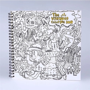 Môi Trường Thân Thiện Giấy Tùy Chỉnh Màu Sách Trẻ Em Màu Điền Cuốn Sách Cho Trẻ Em - Product Image 2