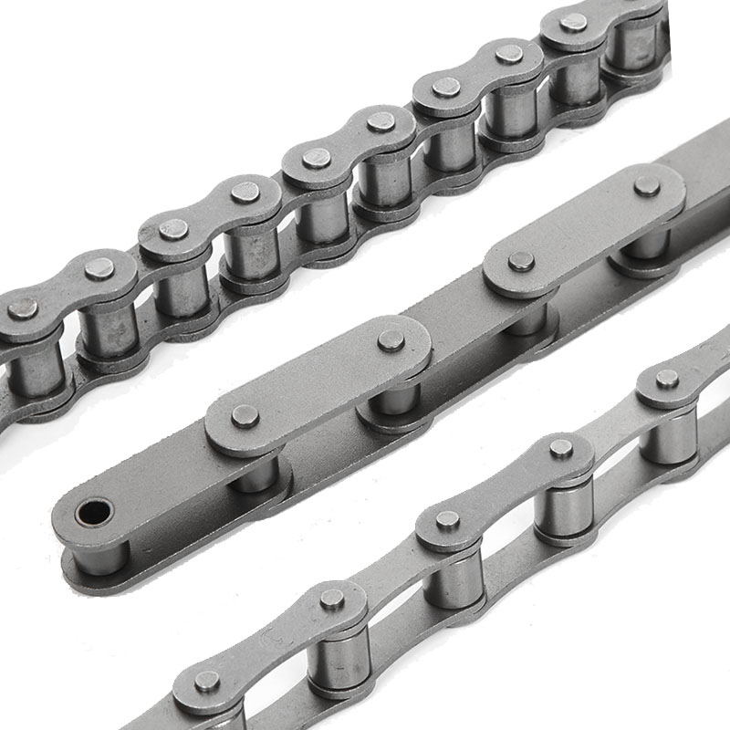 Double Pitch Big Roller Conveyor Chain DIN Tiêu Chuẩn Roller Chain C2052 C08A Cho Máy Móc Vận Chuyển