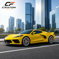Jantes forgées CF 6061-T6 19 20 21 pouces 5x120.65 PCD compatibles avec Chevrolet Corvette C8 C7 Z06 Z51 personnalisées ODM
