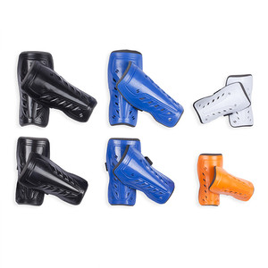 Hot <span class=keywords><strong>Sale</strong></span> 2 Pack Soccer Shin Pads, Perforated Breathable & Protective Gear <span class=keywords><strong>Kids</strong></span> Soccer Shin Guards <span class=keywords><strong>Board</strong></span> - Product Image 2