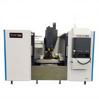 Fresadora CNC de la máquina de tamaño 1250*360mm TVK736 XK7136 cuatro eje BT40 Mitsubishi gsk control cnc Fresadora Vertical máquina