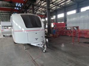 Caravane de <span class=keywords><strong>camping</strong></span> familiale moderne en alliage d'aluminium, design épuré, avec salle de bain, pour voyages en <span class=keywords><strong>camping</strong></span>-<span class=keywords><strong>car</strong></span>, caravane ou remorque de voiture - Product Image 1