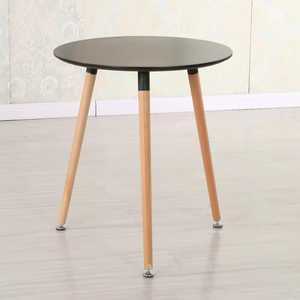 Vente en gros de pieds en hêtre petite table à manger ronde en bois avec des chaises parfaites pour la salle à manger, le café et l'aménagement intérieur de la maison - Product Image 5