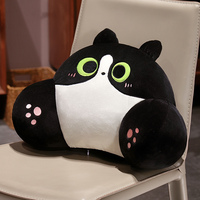 Peluche kawaii animée jouets en peluche poupée chat peluche jouet cadeaux poupée chaise douce oreiller chat en peluche oreiller
