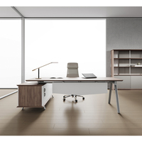 Ensemble de bureau de direction en bois de luxe moderne meubles pour bureaux table et tables design bureaux classiques designer