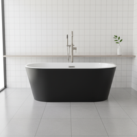 Baignoire autoportante moderne en acrylique OEM, baignoires spa portables, légères et durables, pour usage hôtelier