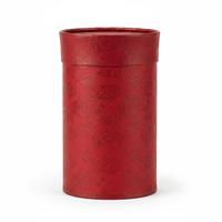 Papier d'emballage spécial imperméable en PVC enduit mat rouge pour bouquets floraux, paniers-cadeaux, emballages de fêtes, écologique