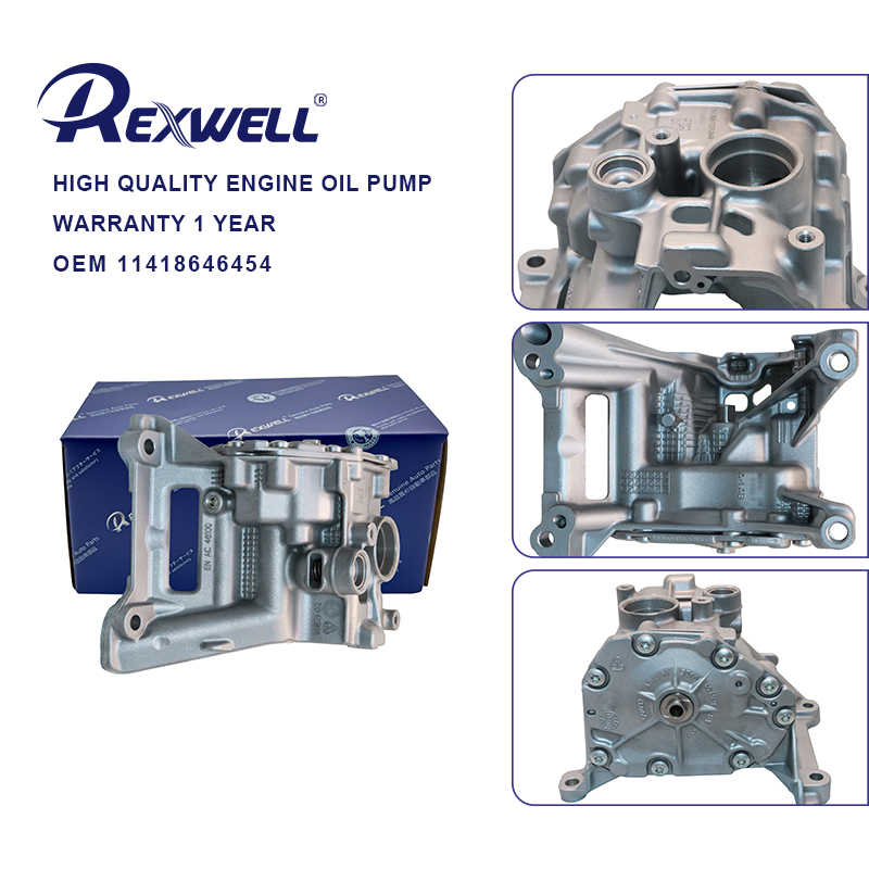 REXWELL Engine Oil Pump Assembly 11418646454 for BMW 550i X5 X6
