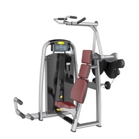 Équipement de musculation pour le dos MOQ1, Fabricant d'équipements de gym MND, Équipement de gym commercial à charges guidées, Traction verticale MOQ1 pour salle de sport