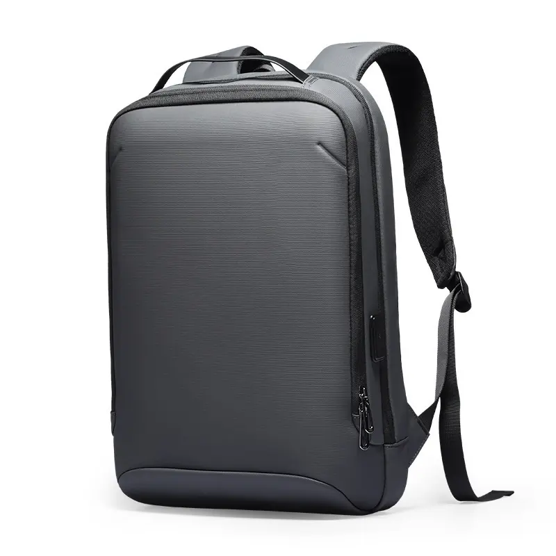 यूएसबी पतले बिजनेस बैकपैक के साथ थोक पुरुषों का हल्का लैपटॉप बैकपैक जल-विकर्षक यात्रा बैग