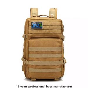 Sac à dos de randonnée de voyage 2025, sac à dos de sport imperméable, sac à dos de survie tactique camouflage - Product Image 3