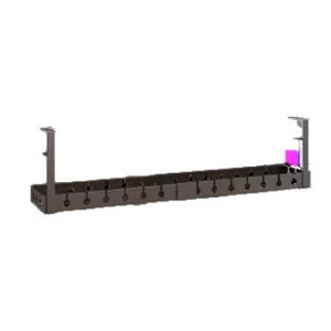 Desktop Cable Organizer Rectangle Hook Type Adjustable Under <b>Desk</b> Storage Solution for Office <b>Computer</b> <b>Desk</b> Management - Product Image 5