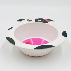<span class=keywords><strong>Tazones</strong></span> de Melamina con Forma de Vaca Creativos para Niños, para Comer, Desayunar y Servir Fruta de Postre - Product Image 2