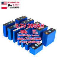 Batterie au lithium LiFePO4 CATL 3.2V 105Ah/280Ah/314Ah pour système de stockage d'énergie solaire, 6000 cycles, certifiée CE