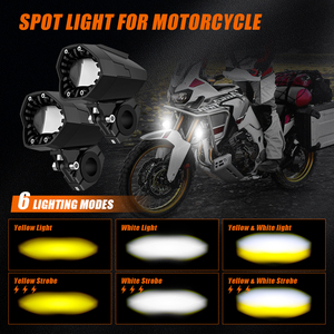 Angel Eye Scooter Moto Motor Spotlight LED motocicleta faro mini luz de conducción para motocicleta <span class=keywords><strong>Ojo</strong></span> de Ángel para moto - Product Image 3