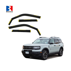 Déflecteurs de fenêtre latérale pare-pluie pour Toyota Cruiser 2019-2020 accessoires auto - Product Image 3